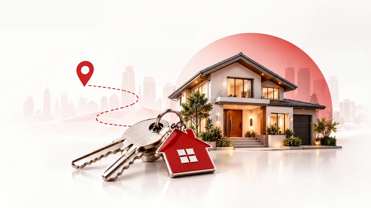 A Lease Liaison agent showing a rental property to a landlord